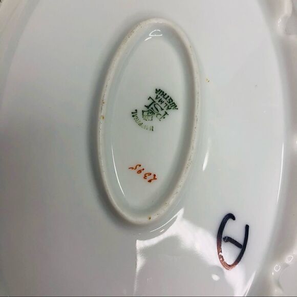 Vintage PSL Imperial Austria Porcelain Soup Tureen with Lid – Empire Gold Trim - Picture 10 of 10